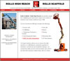 Rolls Scaffold & High Reach Equipment